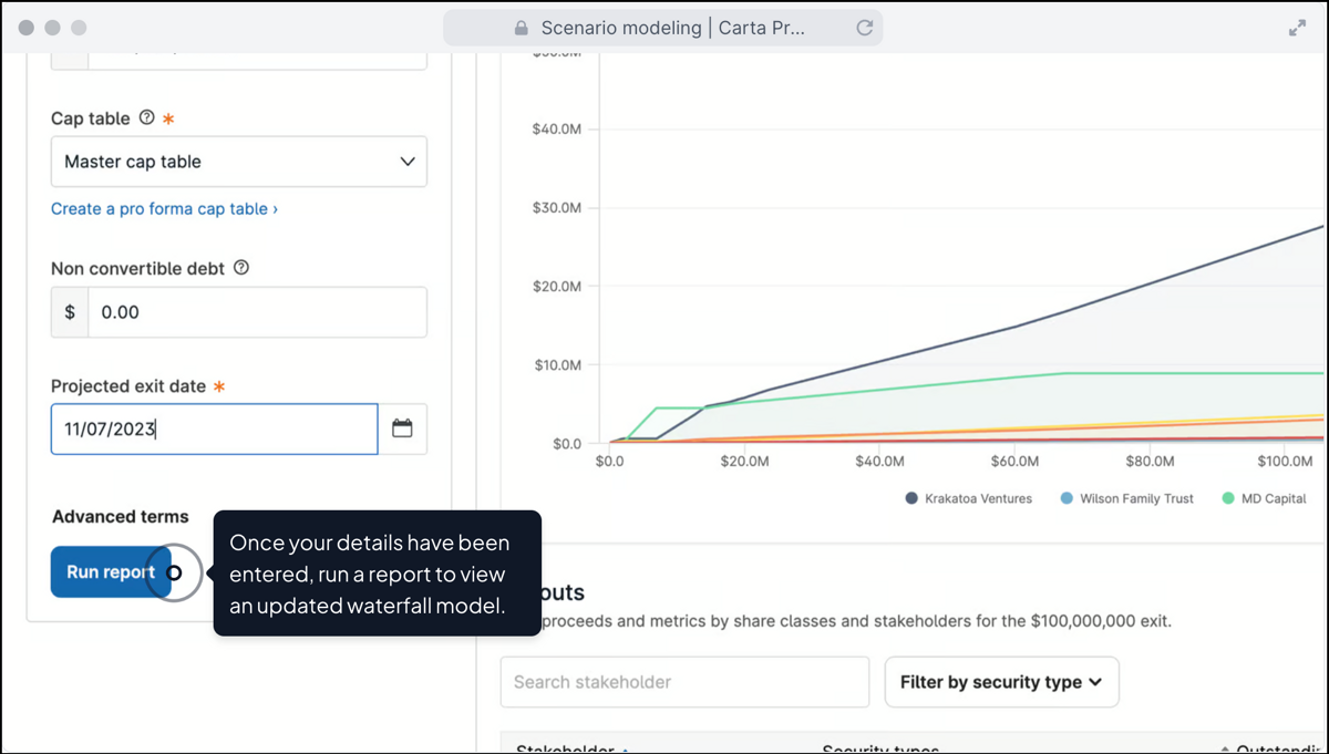 Product video tour screenshot