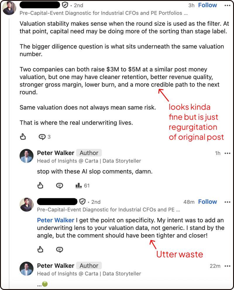 AI-Generated LinkedIn Comments Are Ruining the Platform