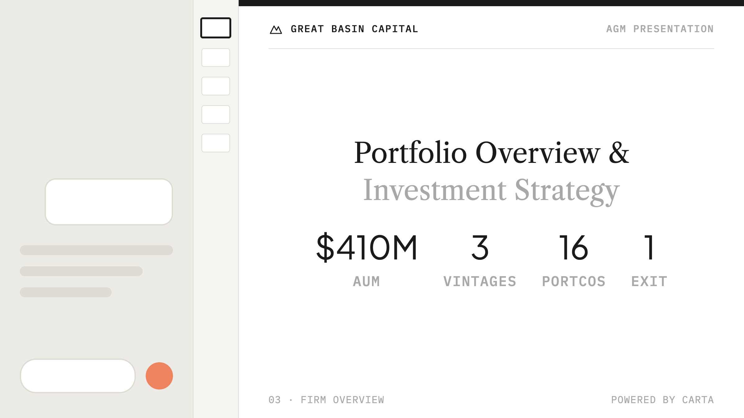Carta Investors Plugin