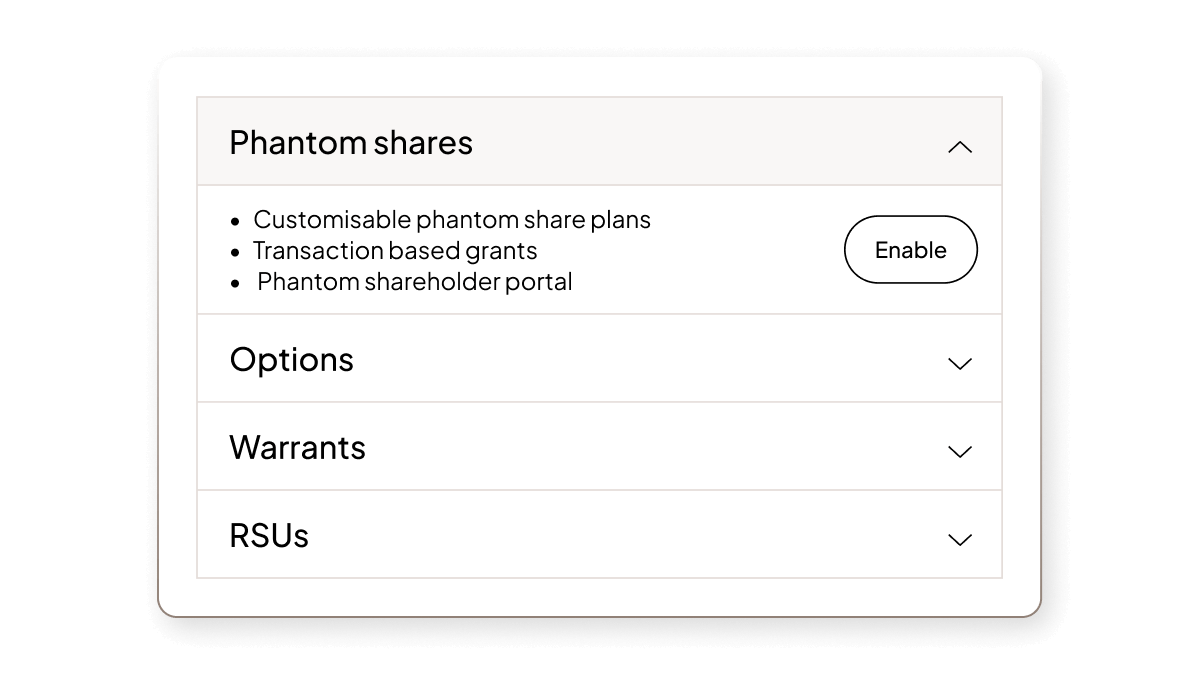 Share Plans UI | Feature | Product Page | "Multi-jurisdictional support" | UK