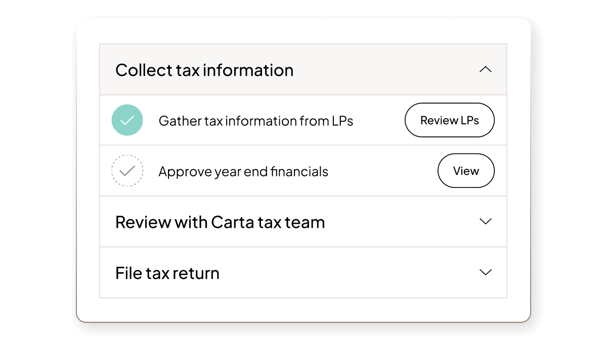 Fund Ops UI | Feature | Product Page | "Fund Tax" | Global