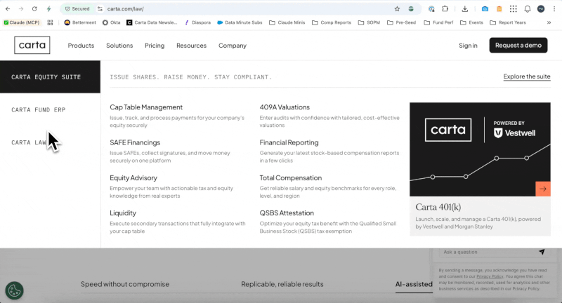 LinkedIn: Carta Acquires Avantia Law to Launch Carta Law