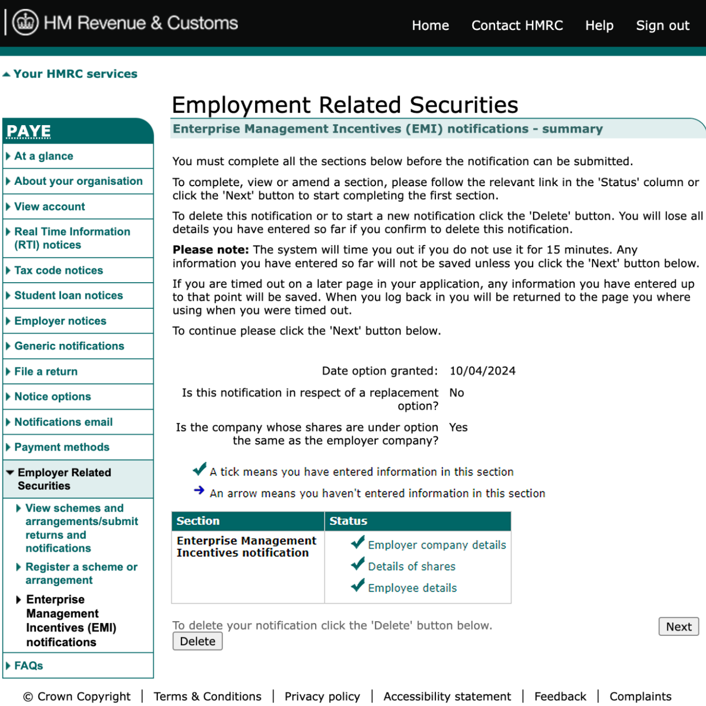 EMI-notification-screenshot-11