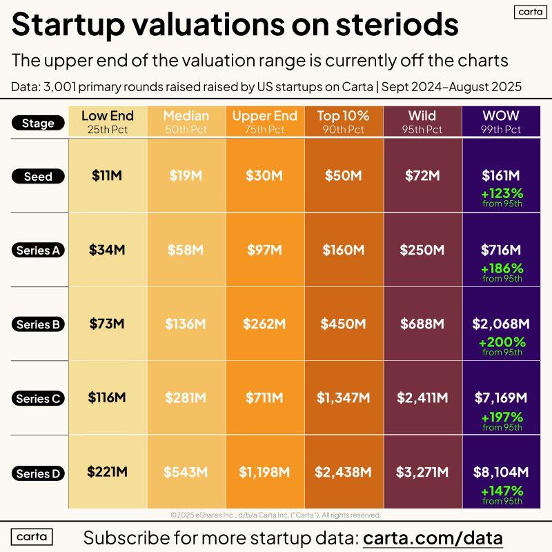 We Are Back in a Startup Bubble Valuation Breakdown