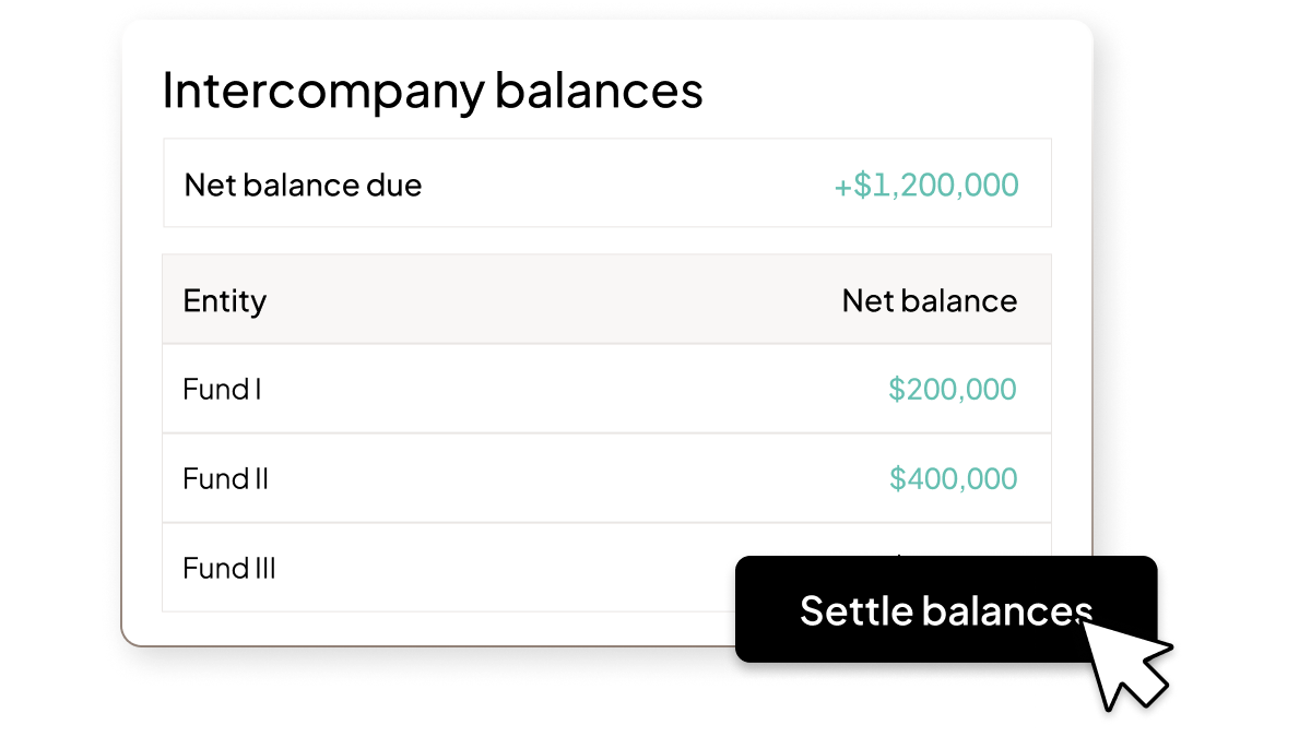 ManCo UI | Feature | "Intercompany balance clearing" | US