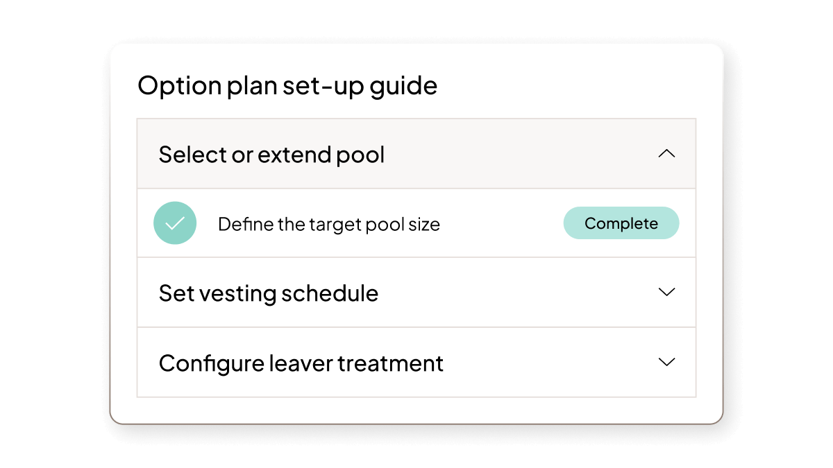 Share Plans UI | Feature | Product Page | "Share plan setup " | UK