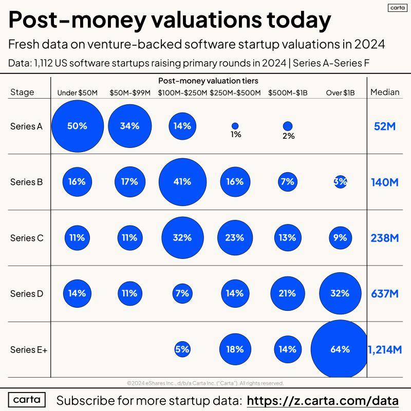 How Software Startups Are Valued Across Venture Rounds