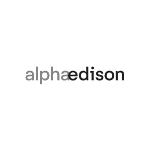 Alphaedison VC logo bw | Use for FA Product Page Only