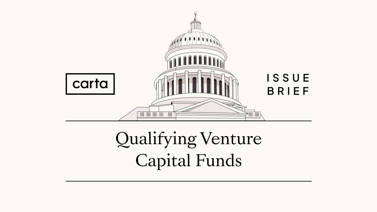 Qualifying venture capital fund parameters: Issue brief