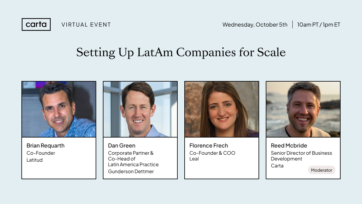 Event Banner - Setting up LatAm Companies for Scale