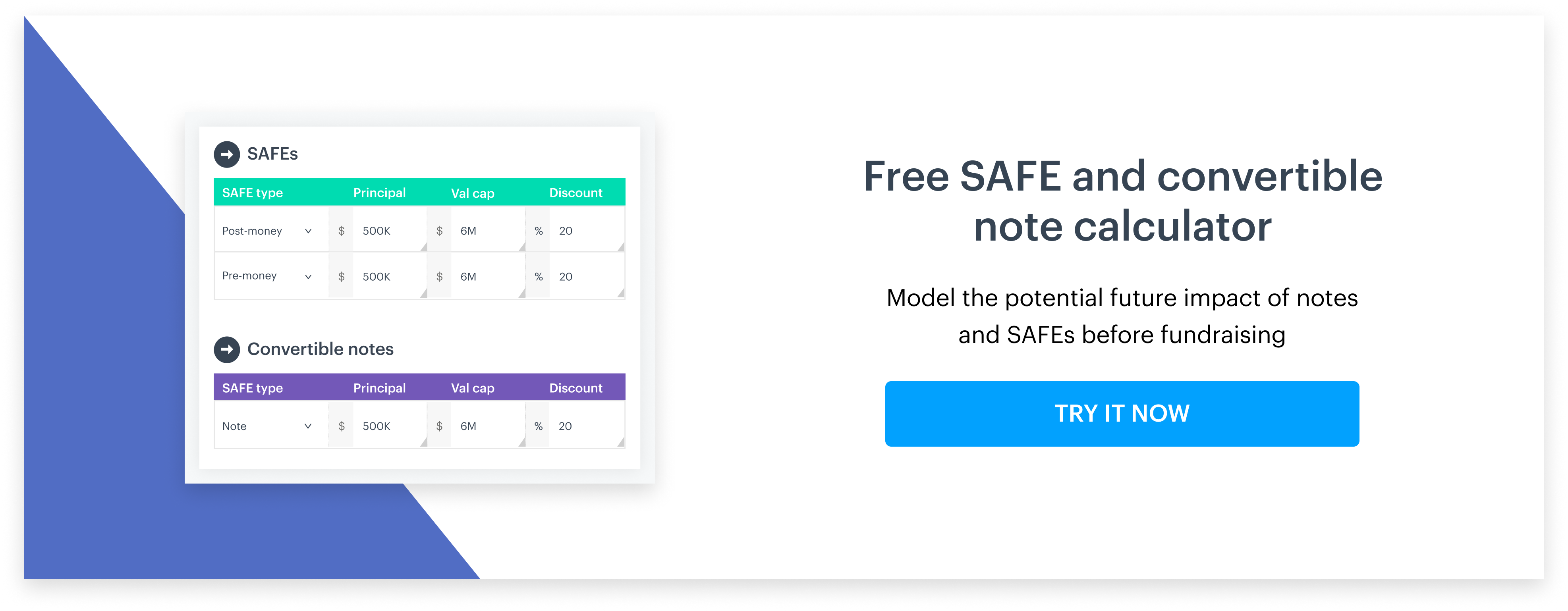Introducing Carta’s SAFE and convertible note calculator 2
