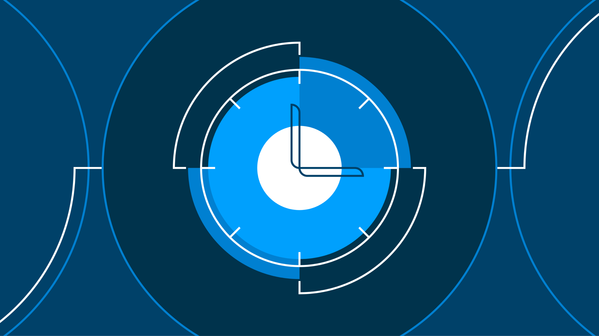 An illustration of a clock
