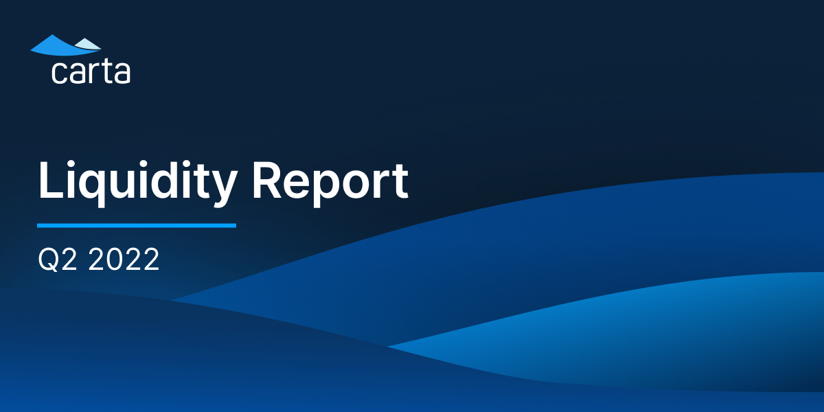 Carta Liquidity Report Q1 2022 cover image