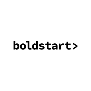 Boldstart logo - bw