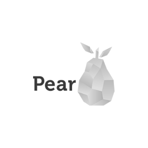 Pear logo - bw