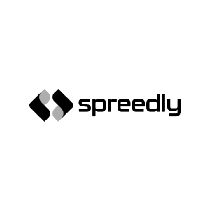 Spreedly logo - bw
