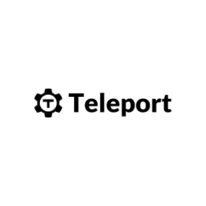 Teleport logo - bw