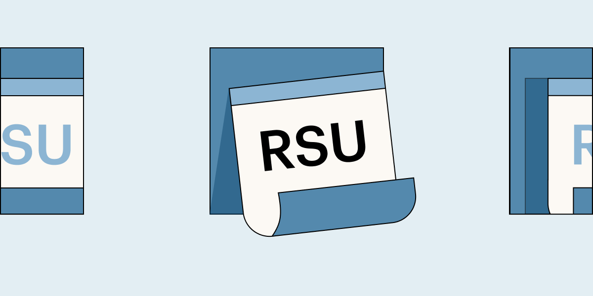 restricted stock unit (RSU) illustration