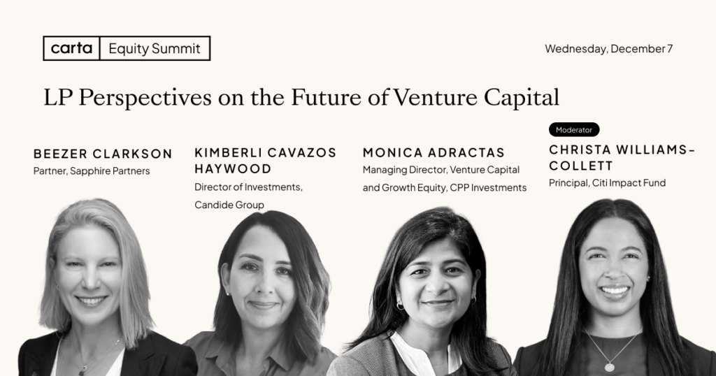 Panel _ LP Perspectives on the Future of VC
